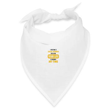Soziale Arbeit - Bandana - Weiß - Vorne