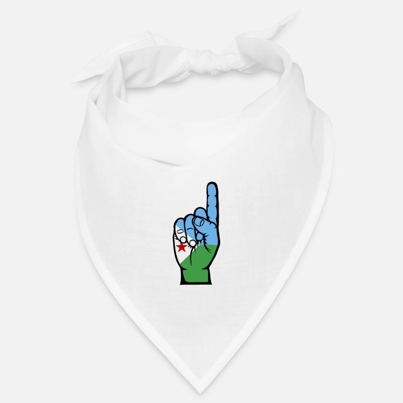 Drapeau de Djibouti numéro 1 Bandana