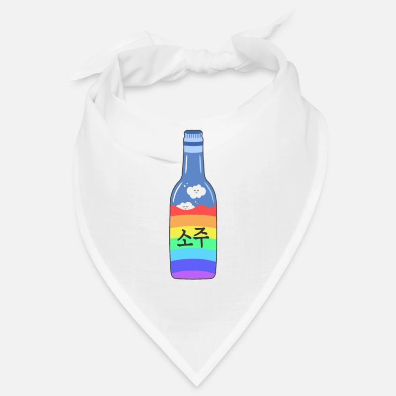Rainbow Soju Bottle | 한국 | Korean | Pride Bandana