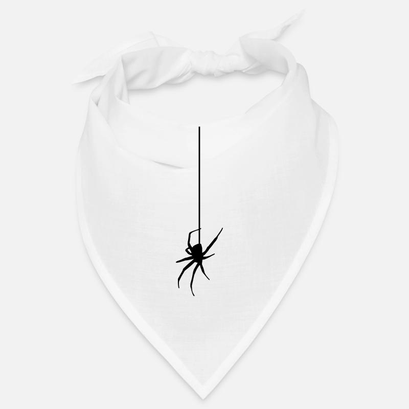 Spider on a thread - Araignée Bandana