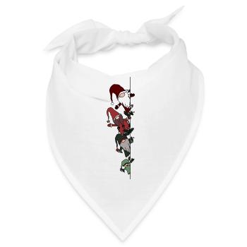 Wichtel Familie - Bandana - Weiß - Vorne