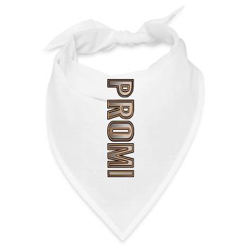 Promi - Prominent, Stars - T-Shirt für Promis - Bandana - Weiß - Vorne