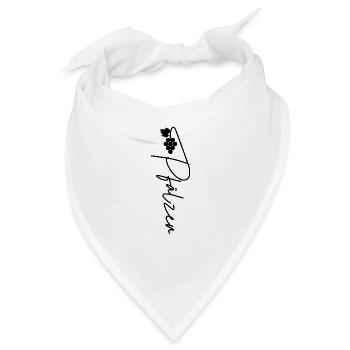 Pfälzer Weintrauben - Bandana - Weiß - Vorne