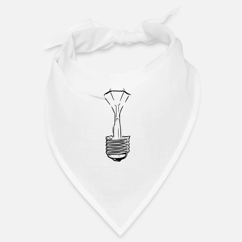 Lampe avec ampoule en verre défectueuse Bandana