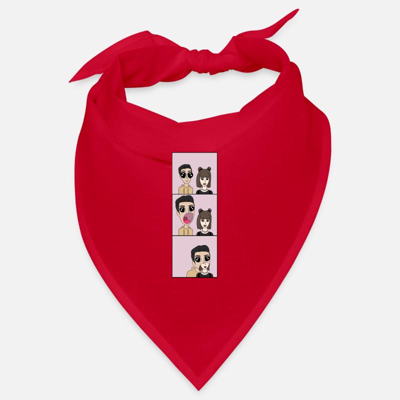 It is devoured | Comic Style | Triptych Bandana