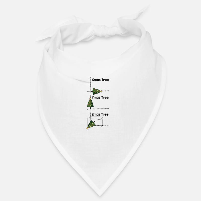 Cadeaux de Noël mathématiciens Bandana