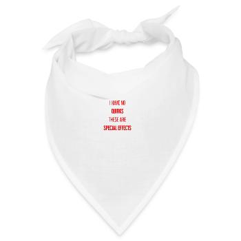 Keine Macken, nur Special Effects! - Bandana - Weiß - Vorne