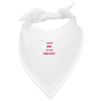 Keine Macken, nur Special Effects! - Bandana - Weiß - Vorne
