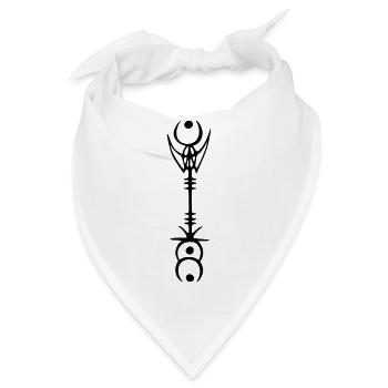 Design - Bandana - Weiß - Vorne