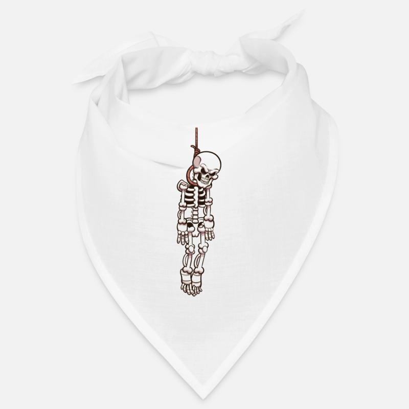 Skeleton Hanging On Gallows Bandana