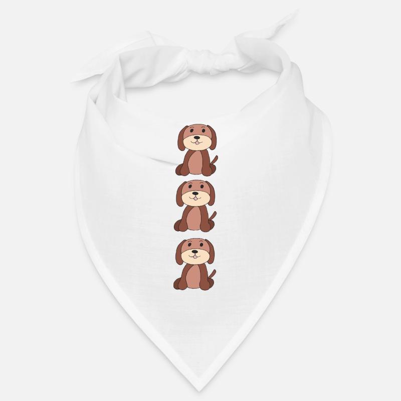hunde dreierpack Bandana