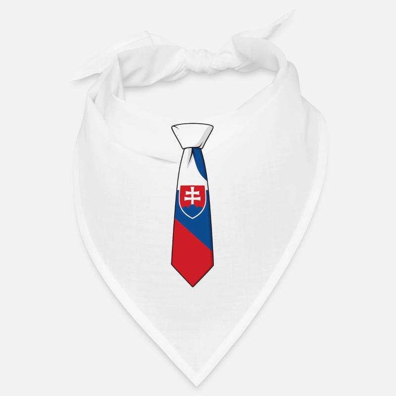 Cravate Slovaquie – Conception du drapeau Bandana