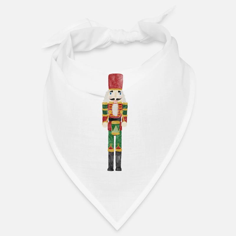 Nutcracker Watercolor Bandana