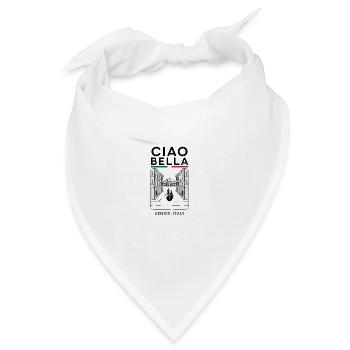 Ciao Bella Venice Italy - Bandana - Weiß - Vorne