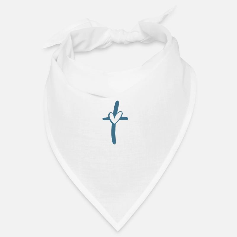 Jesus Herzkreuz Bandana