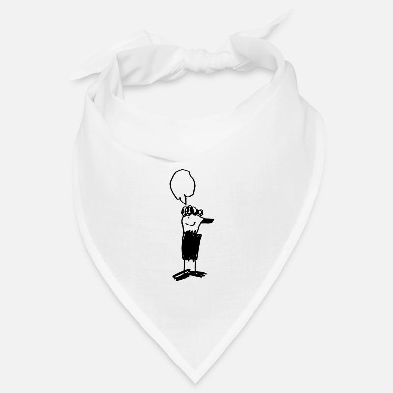Elefantenmann - Bandana - Weiß
