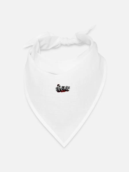 Christmas Crew Xmas - Bandana - white - Front