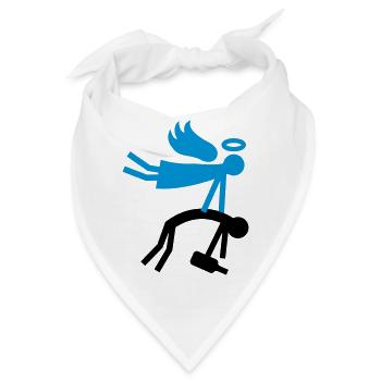 Schutzengel - Besoffen - Bandana - Weiß - Vorne
