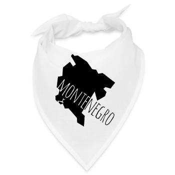 montenegro - Bandana - Weiß - Vorne