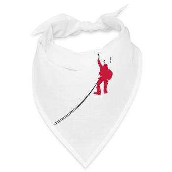 Bergsteiger Climbing Shir - Bandana - Weiß - Vorne