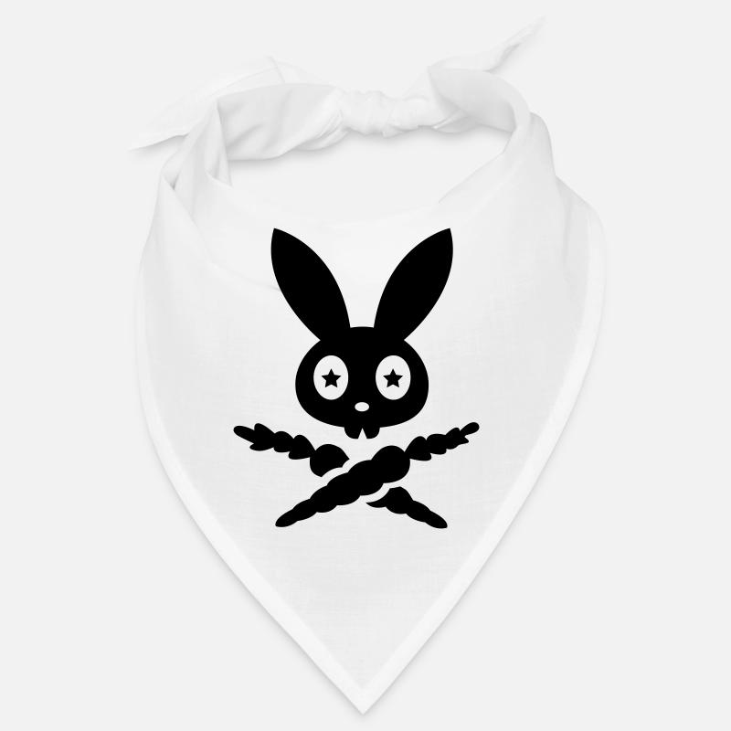 Skully star eye eye hare rabbit bunny bunnies Bandana