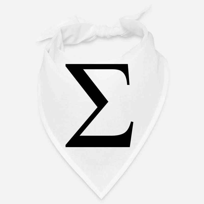sigma greek Bandana