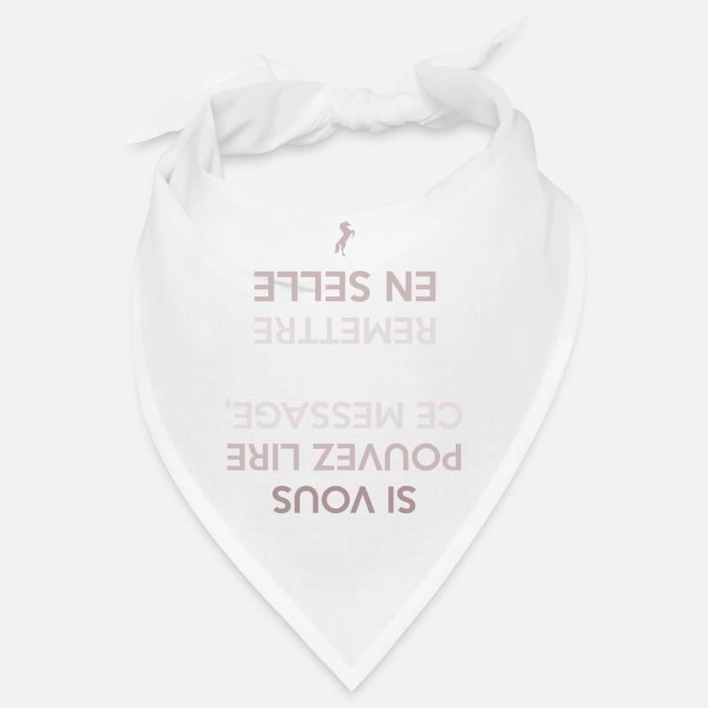 chute de cheval Bandana