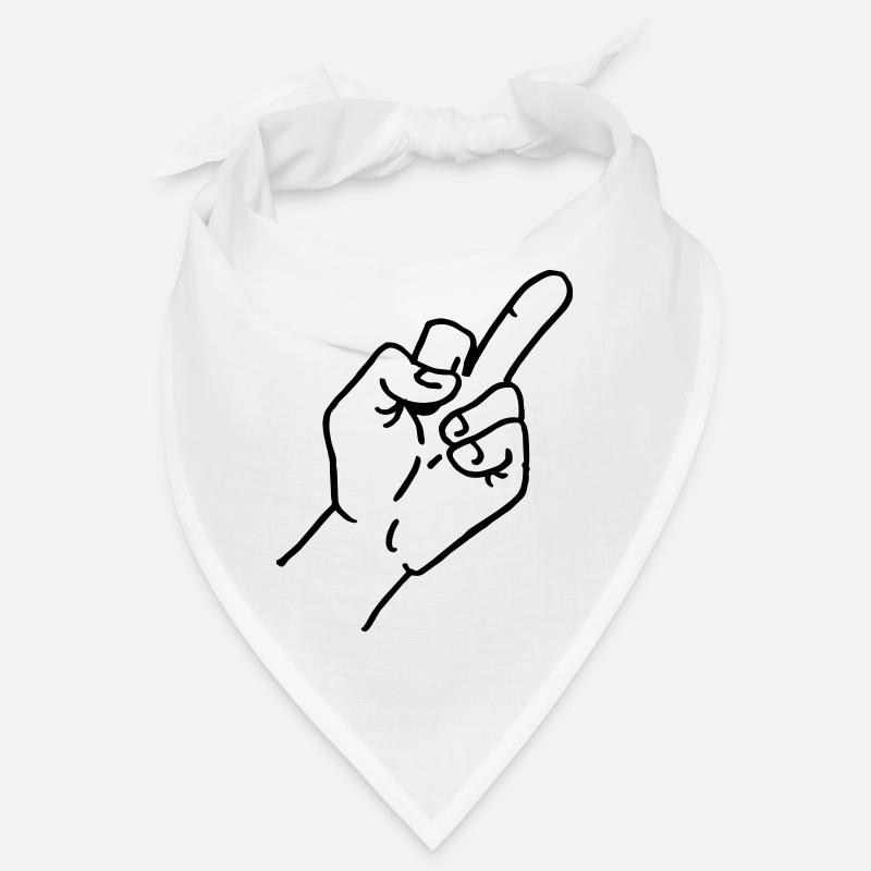 Doigt d'honneur Bandana