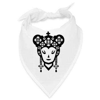 Head of Idol - Bandana - Weiß - Vorne