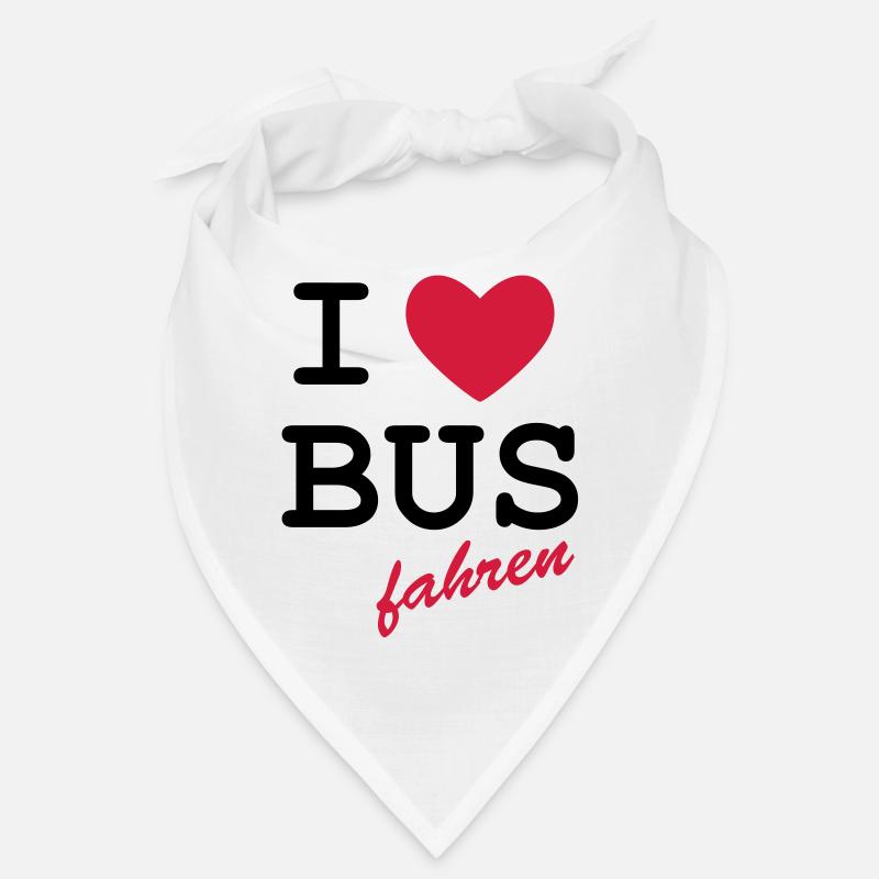 J'aime Voyage de bus Bandana