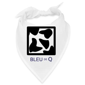 blöde Q - Bandana - Weiß - Vorne