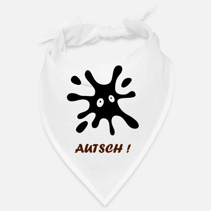 black spot with eyes - Ouch Bandana