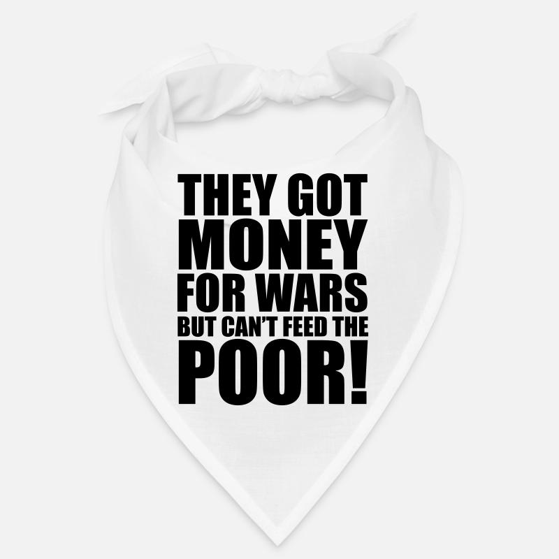 Can't Feed The Poor Bandana