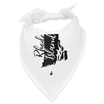 Rhode Island - Bandana - Weiß - Vorne