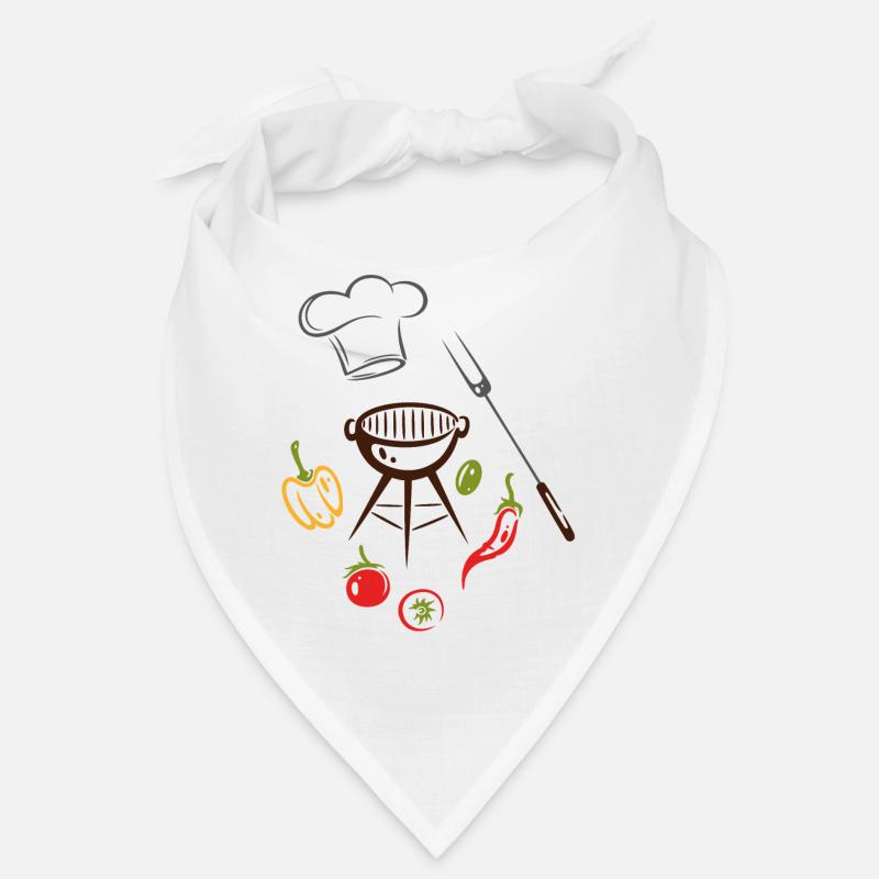 Grill Master Grill Grill Chef's Hat Bandana