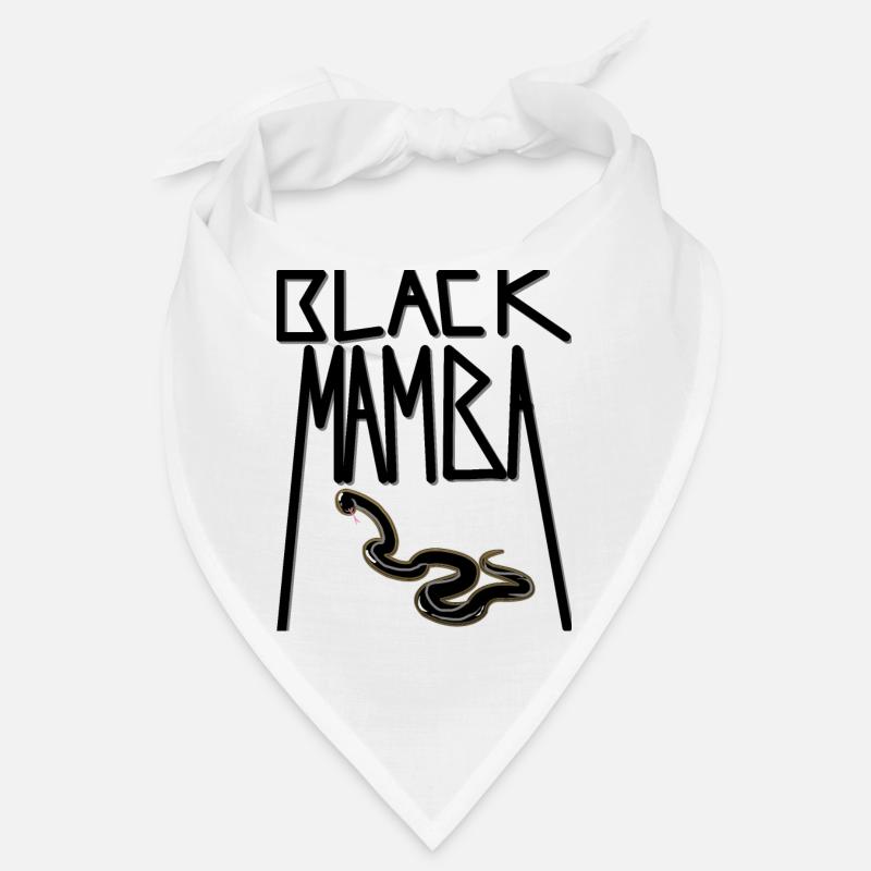Morsure de serpent mamba noir Bandana