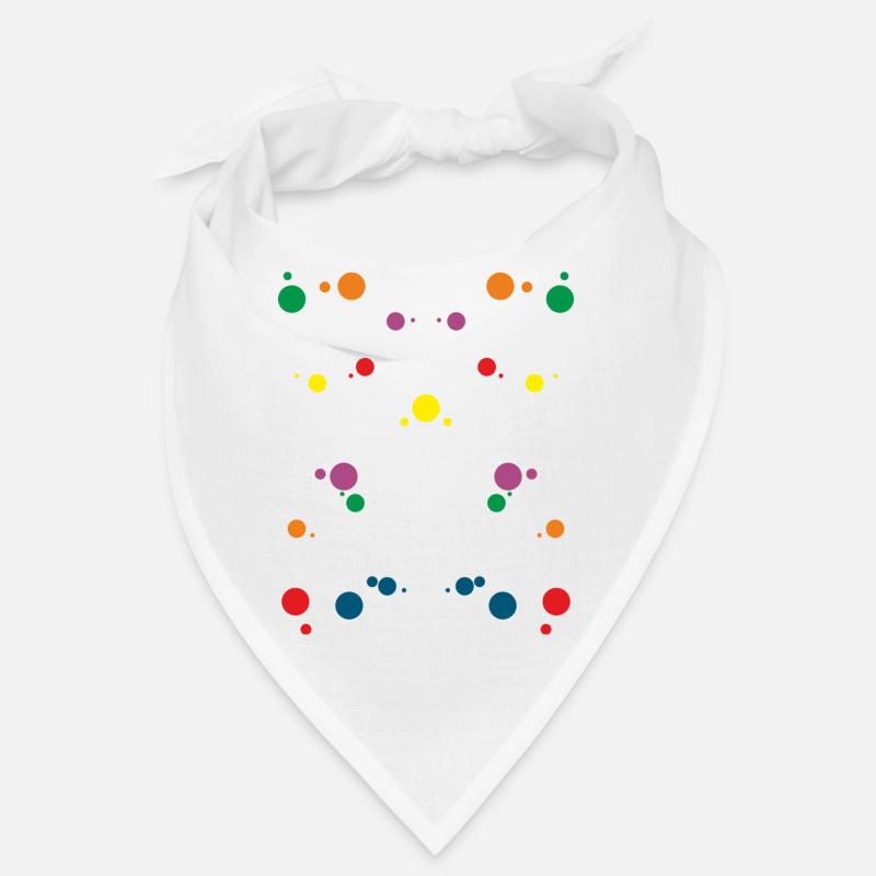 bunte Kreise Bandana