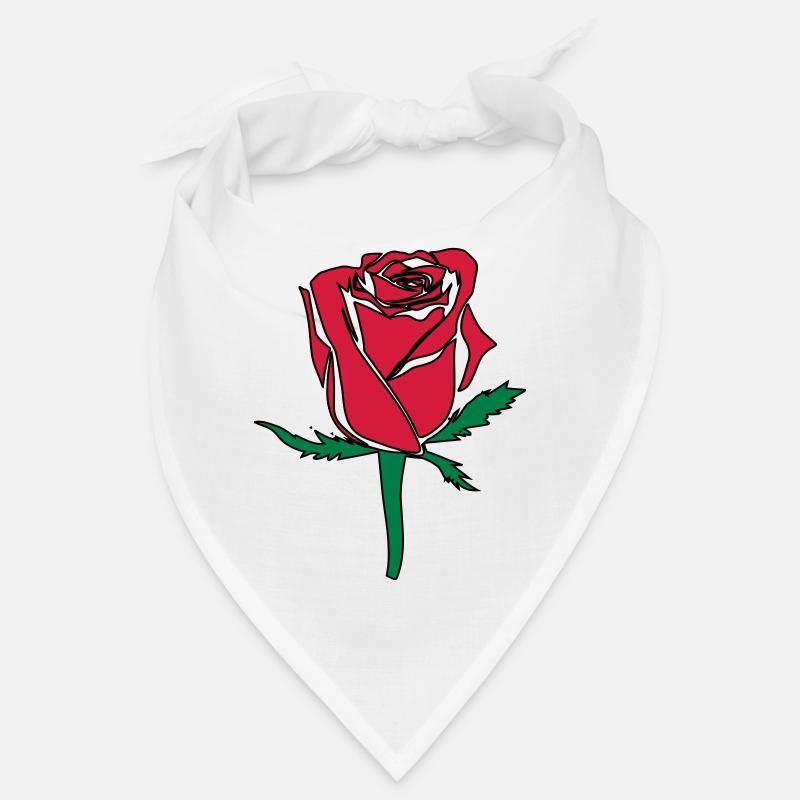 Rose Blume Bandana