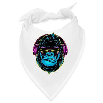 Brogen Logo67 - Bandana - Weiß - Vorne