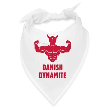 Danish Dynamite (Dänemark / Wikinger) - Bandana - Weiß - Vorne