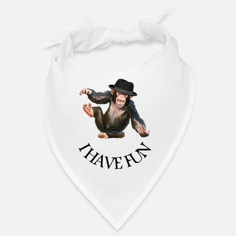 Affe Affen Affengesicht Bandana