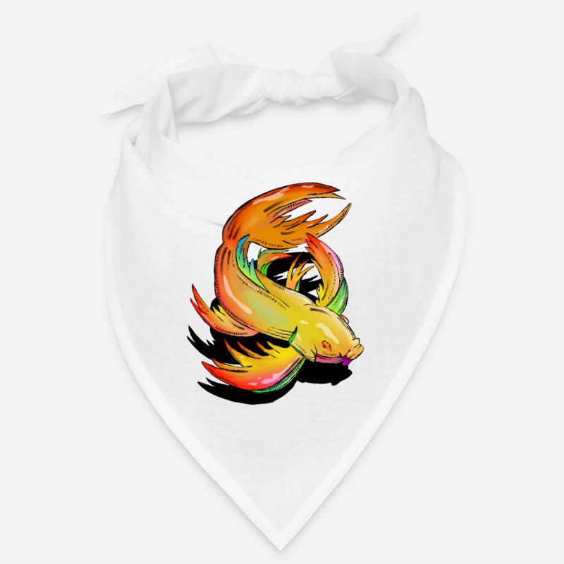 Colourful Koi Fish Bandana
