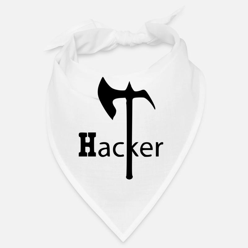 hacker Tshirt Geschenk für Nerds und Computerfreak Bandana