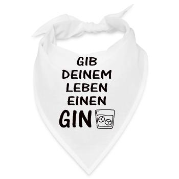 Gin - Bandana - Weiß - Vorne