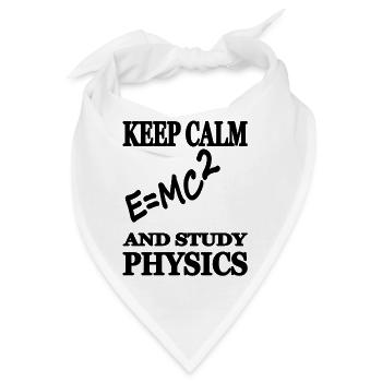 Physiker Physik - Bandana - Weiß - Vorne