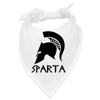 Sparta - Bandana - Weiß - Vorne
