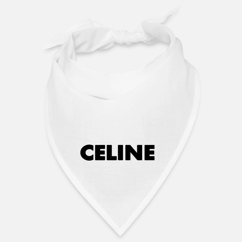 Céline mon nom est le cadeau de la princesse Céline - Bandana - blanc
