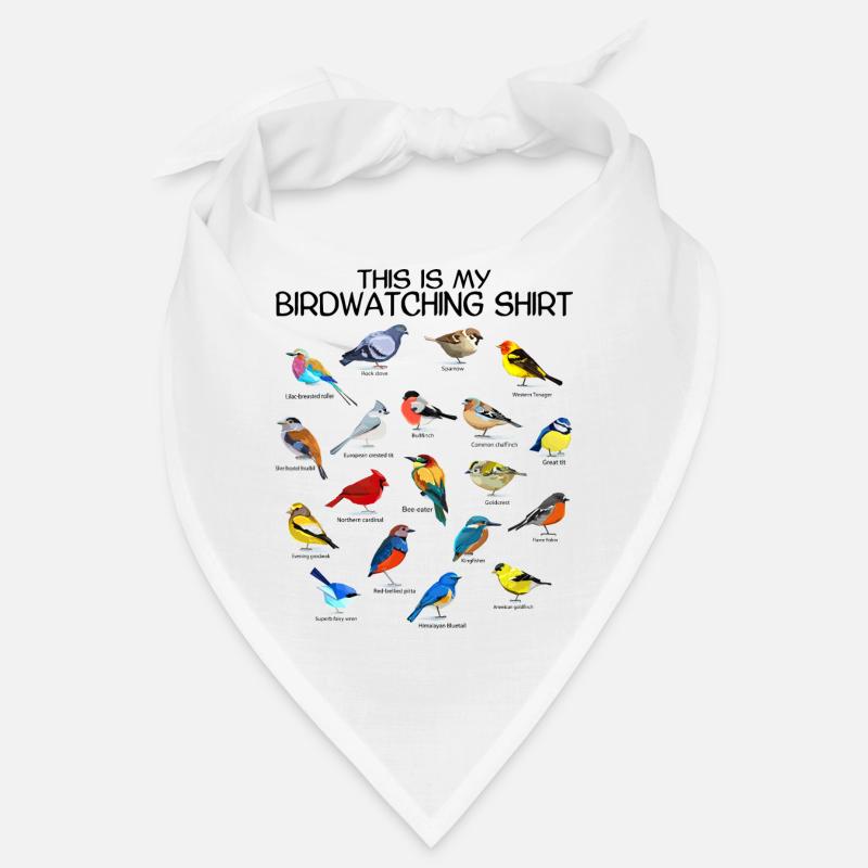 Observation des oiseaux Orinthologist Birdwatching Gift Bandana