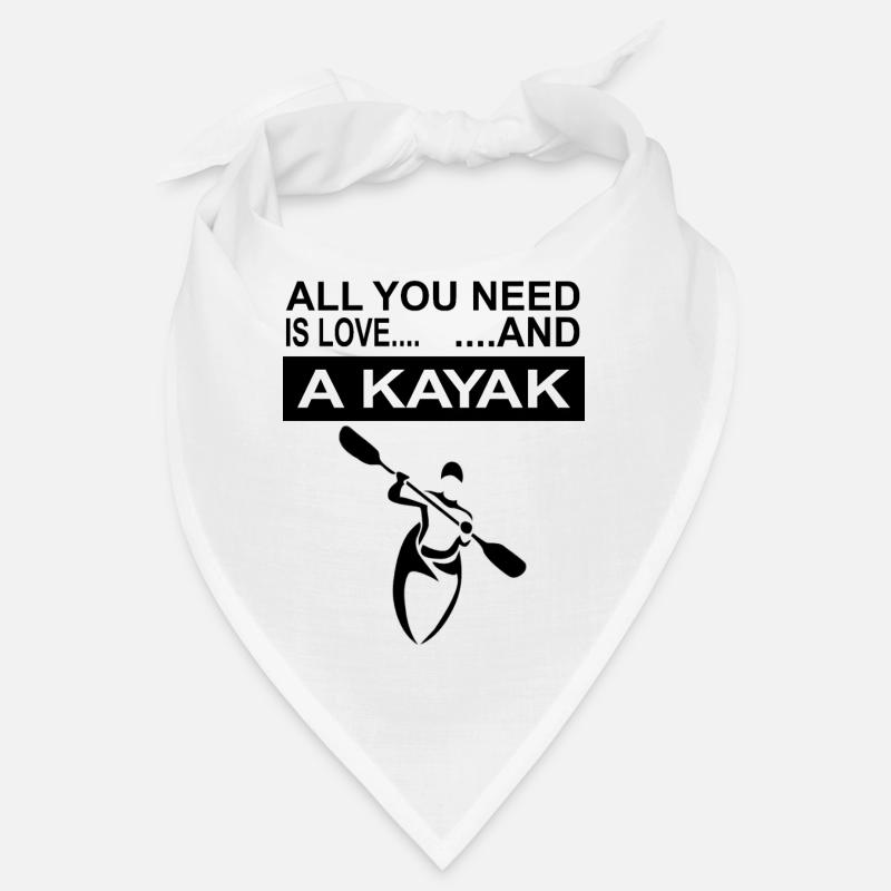 Kayak i go kayaking saying gift Bandana