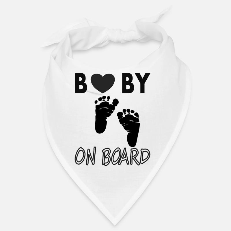 Bébé à l’board Bébé Ventre de bébé Proverbes de bébé Bandana